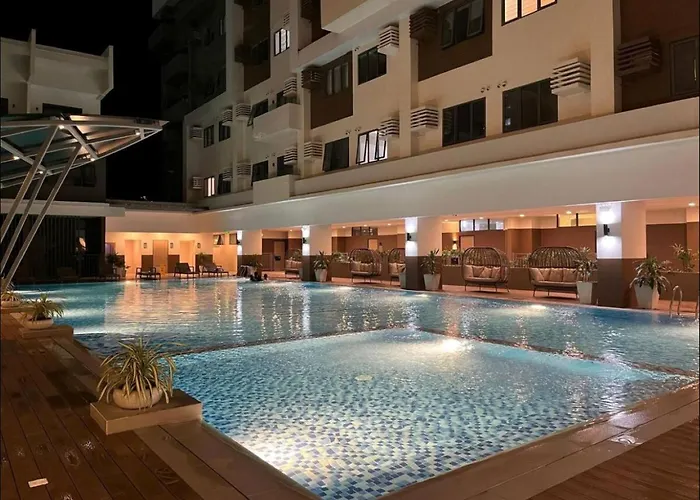 アパート J&g Near It Park - Gym, Pool, Sauna セブ市